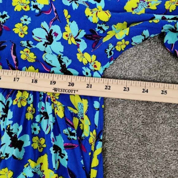 Park Moda Women's Vibrant Floral Maxi Dress, One Size Cotton NEW - Picture 9 of 13